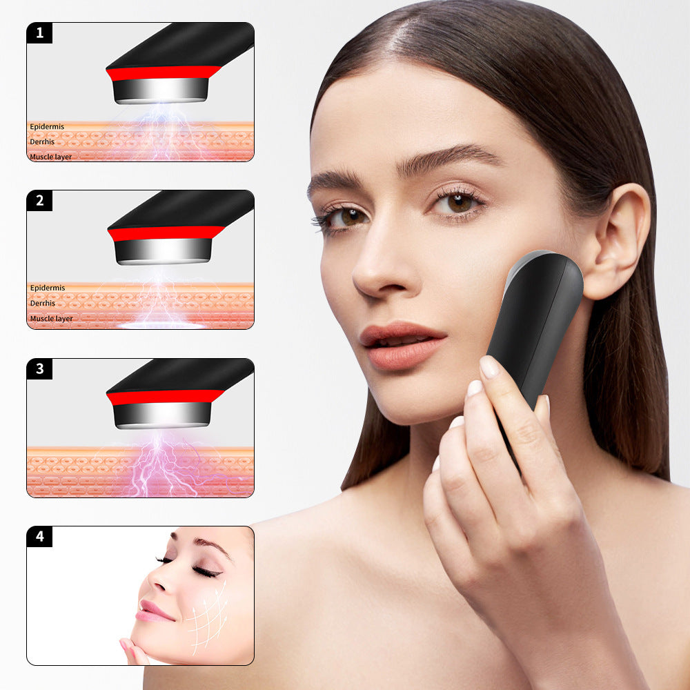 7 Color Light Vibration Face Red Blue Light Eye Massager
