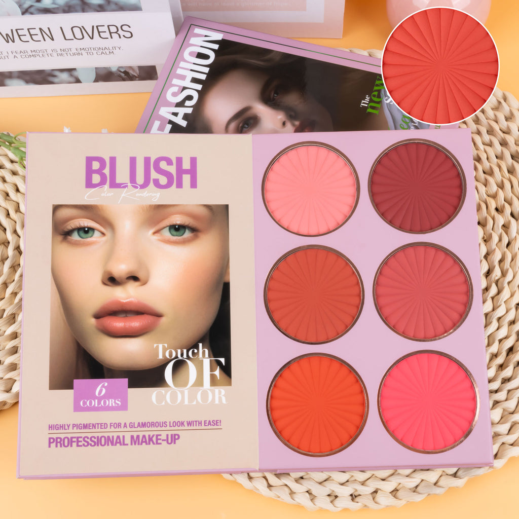 67 Colors Makeup Palette Five-layer Book Turning Eye Shadow Plate Blush