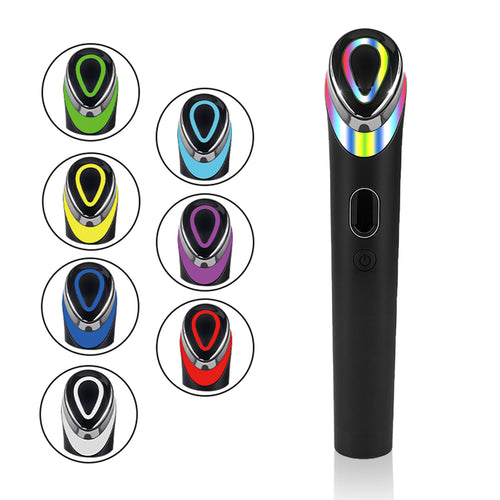 7 Color Light Vibration Face Red Blue Light Eye Massager